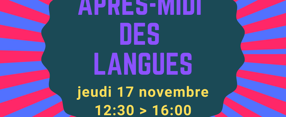 après-midi des langues au clyc 2